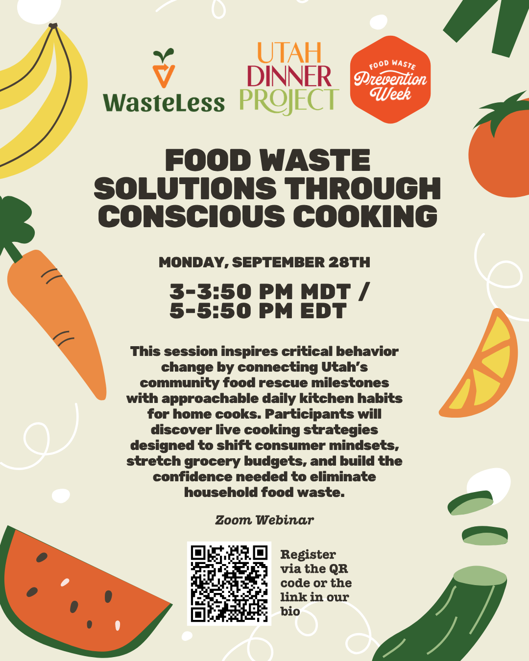 Food Waste Prevention Week Webinar Flyer Instagram Post 45 2