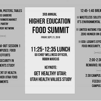 Utah Higher Education Food Summit